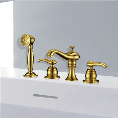 Bathrooms With Gold Hardware